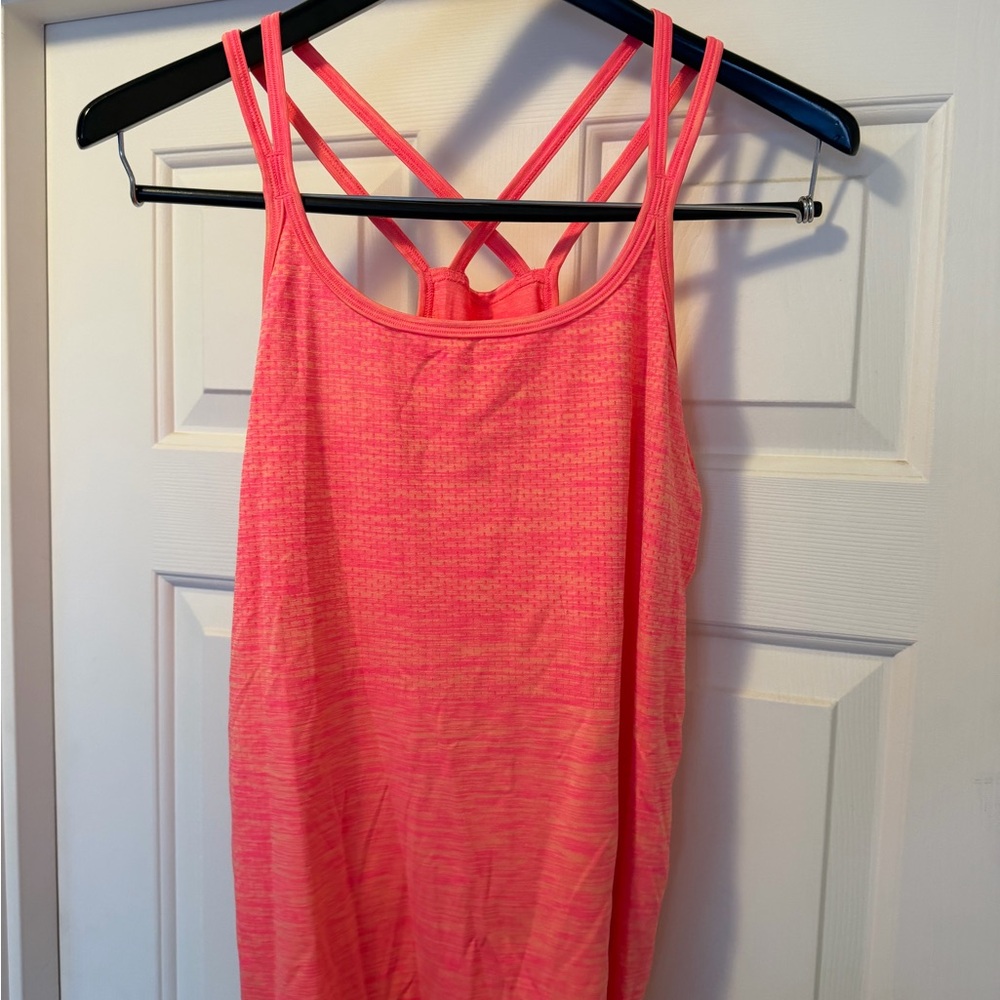 Nike Pink Strappy Tank Top